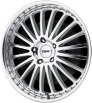 TSW Silverstone Silver Wheel With Machined Lip - Image 4