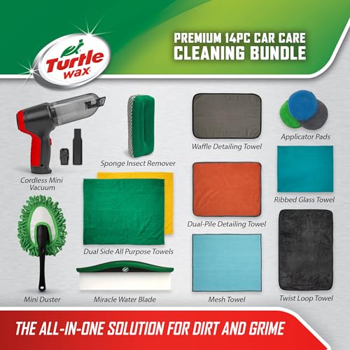 Turtle Wax 14 Piece Car Cleaning Kit - Image 2