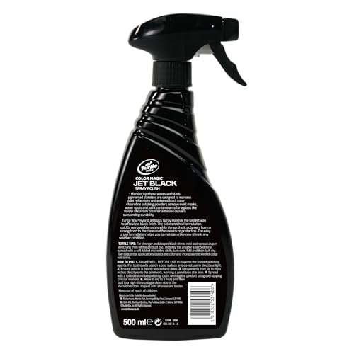 Turtle Wax Jet Black Car Spray Polish 53140 - Image 2