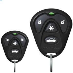 Avital Two 7143L 4 Button Replacement Remotes