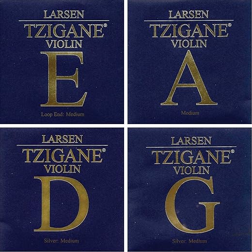 LS Larsen Strings Tzigane Violin String Set - Medium Gauge