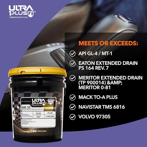 ULTRA 1PLUS SAE 50 Full Synthetic Transmission Fluid CD-50 - Image 4