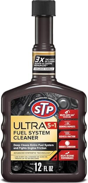 STP Ultra 5 In 1 Fuel Cleaner, 12 FlOz