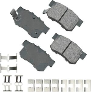 Akebono Ultra-Premium Ceramic Rear Disc Brake Pads ACT537A