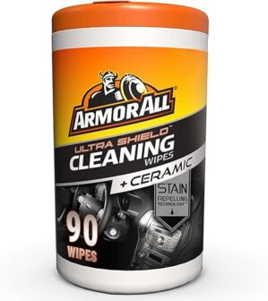 Armor All Ultra Shield Ceramic Cleaning Wipes, 90 Count