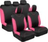 BDK UltraSleek Pink Car Seat Covers Set