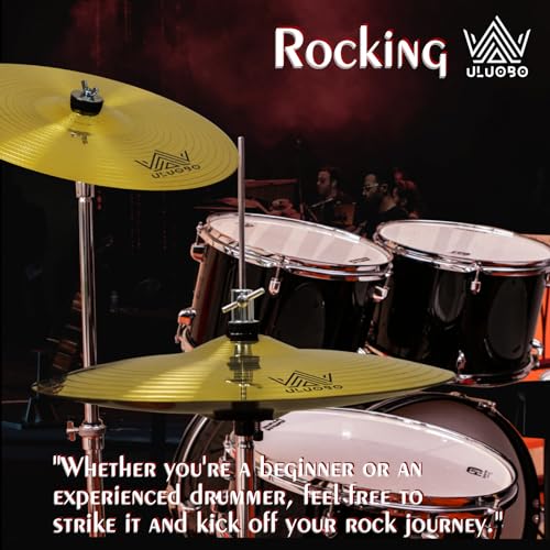 ULUOBO 6-Piece Drum Cymbals Set 10''-20 - Image 4