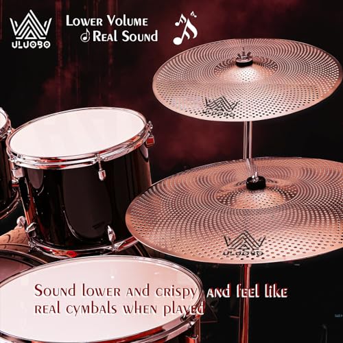 ULUOBO Low Volume Silent Cymbals Set - Image 4
