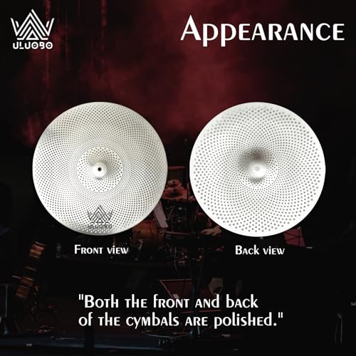 ULUOBO Low Volume Silent Cymbals Set - Image 5