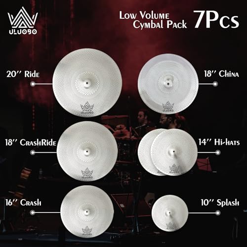 ULUOBO Low Volume Silent Cymbals Set - Image 2