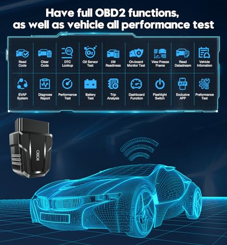 UMEIJA OBD2 Scanner Bluetooth Auto Diagnostic Tool - Image 3