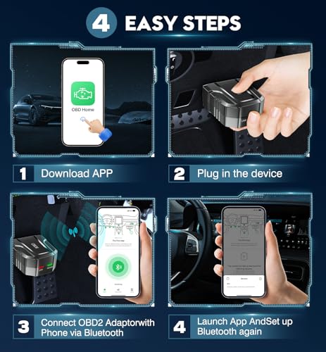 UMEIJA OBD2 Scanner Bluetooth Auto Diagnostic Tool - Image 2