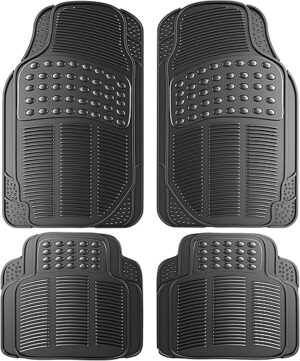 OxGord Universal Fit Heavy Duty Rubber Floor Mat