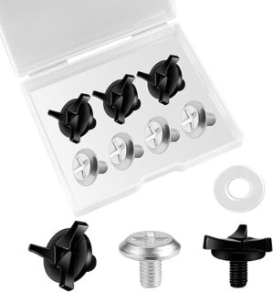 weigongr Universal Motorcycle Helmet Visor Screws Set