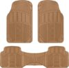 BDK Universal Rubber Floor Mats, Heavy Duty Liners
