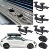 ZQULOYO Universal Stainless Steel Roof Box U-Bolt Clamps