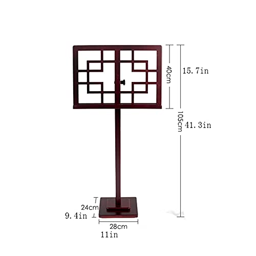 UOHUFIDABFD Professional Wooden Orchestra Music Stand - Image 2