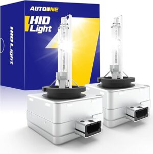 AUTOONE Upgraded 2024 D3S D3R HID Bulb 6000K