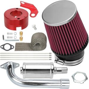 YOXUFA Upgraded Air Filter Exhaust Kit For Predator 420cc 301cc 389cc