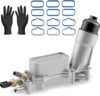 GAOBEN Upgraded Aluminum Engine Oil Filter Housing 926-876 926-959