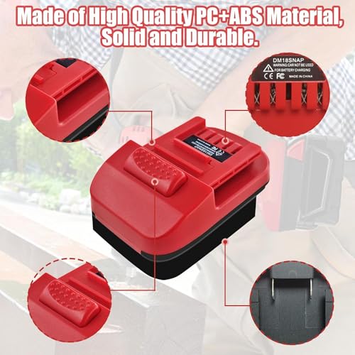 URUN 18V CTB8185 CTB7185 Adapter, Fit 18v-20v M18 Batteries - Image 4