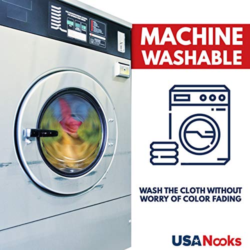 USANOOKS Microfiber Cleaning Cloth Grey - 12 Pcs - Image 5