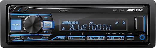 Alpine UTE-73BT Digital Media Receiver Bluetooth