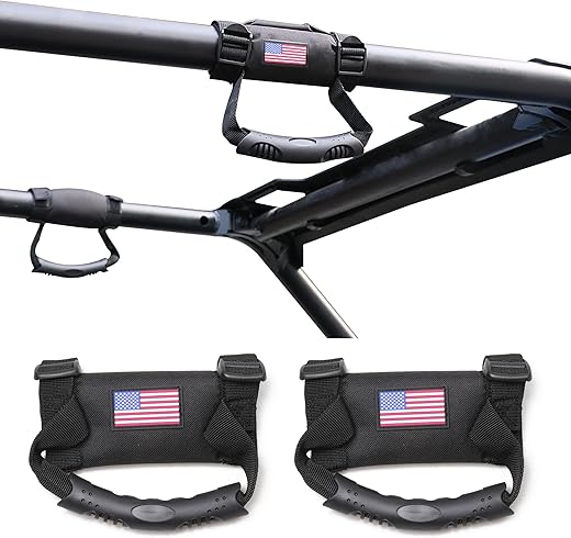 RERPRO UTV ATV Roll Bar Grab Handles Grips