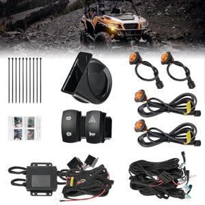 KEMIMOTO UTV ATV Street Legal Turn Signal Kit