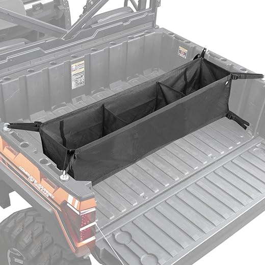 KEMIMOTO UTV Cargo Net Rear Bed Organizer