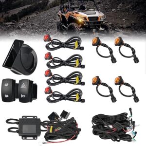 KEMIMOTO UTV Turn Signal Kit With Horn