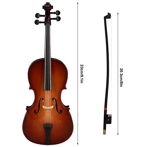 Uxsiya Mini Cello Model Ornament Decoration - Image 3