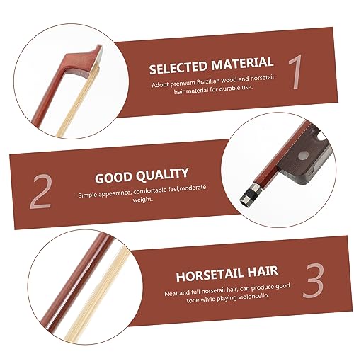 Vaguelly Cello Bow Carbon Fiber Accessories - Image 5