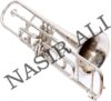 NASIR ALI Valve Trombone Nickel Plated Bb