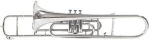 SHREYAS Valve Trombone Nickel Plated Bb SHRY072
