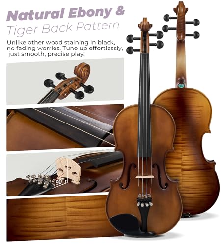 Vangoa 4/4 & 1/4 Size Violin Sets - Professional Fiddles - Image 5