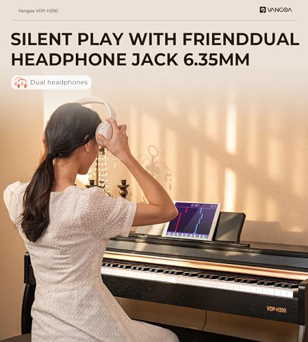 Vangoa Digital Piano 88 Key Weighted Keyboard - Image 4