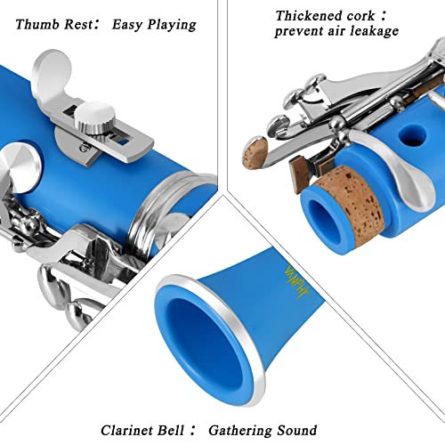 VANPHY B Flat Clarinet 17 Keys With Accessories - Image 5