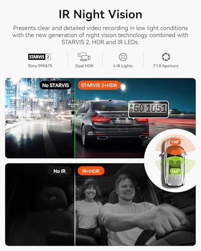 VANTRUE N2X 2.7K Dual Dash Cam - Image 3