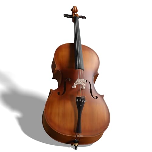 Vasitelan Full Size Acoustic Cello With Case - Image 5