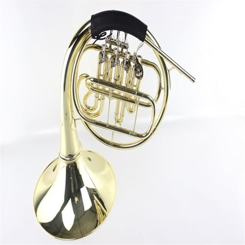 VBDEFRT Brass B Flat Four-key French Horn - Image 5