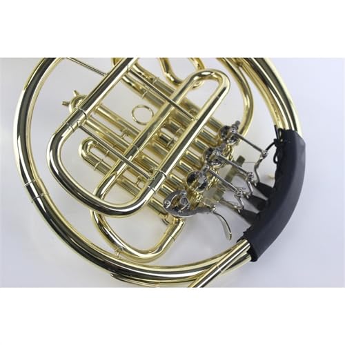 VBDEFRT Brass B Flat Four-key French Horn - Image 2
