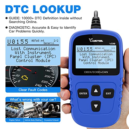 VDIAGTOOL VD10 OBD2 Scanner Code Reader - Image 4