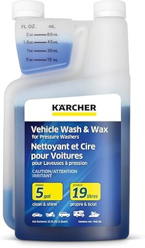 Kärcher Vehicle Wash And Wax Detergent – 1 Quart