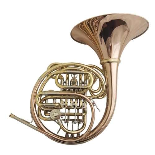 VENEKA Double French Horn Rose Brass 4 Valves - Image 2