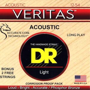DR Strings Veritas Phosphor Bronze Guitar Strings VTA-12
