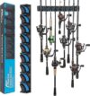 PLUSINNO Vertical Fishing Rod Holder, Wall Mounted