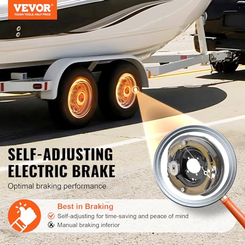 VEVOR Electric Trailer Brake Assembly, 12" x 2 - Image 2