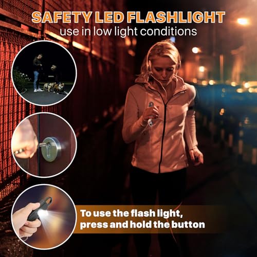 VIGOROAD Personal Alarm Keychain with LED Light - Image 4