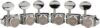 guyker Vintage Guitar Lock String Tuners – Nickel